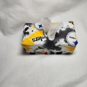 Steelers Tissue Box Cover
